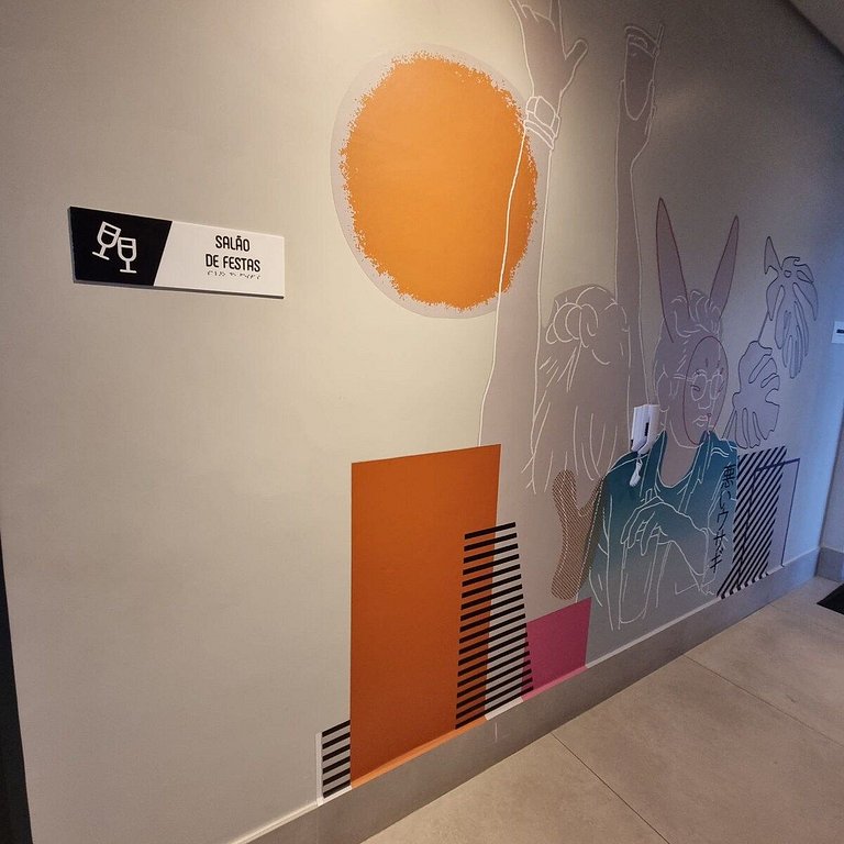 Studio Planejado com Vista Incrível no Paraiso!