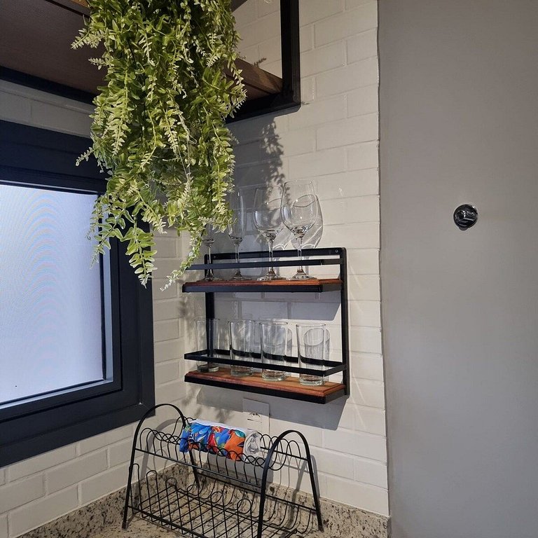 Studio Planejado com Vista Incrível no Paraiso!