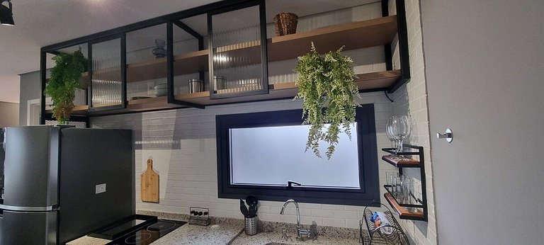 Studio Planejado com Vista Incrível no Paraiso!