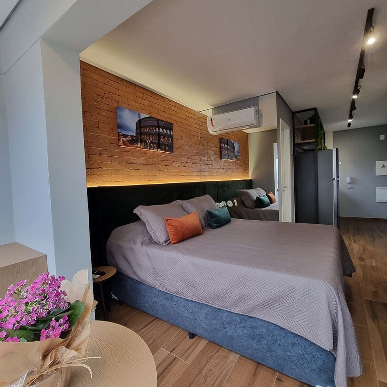 Studio Planejado com Vista Incrível no Paraiso!