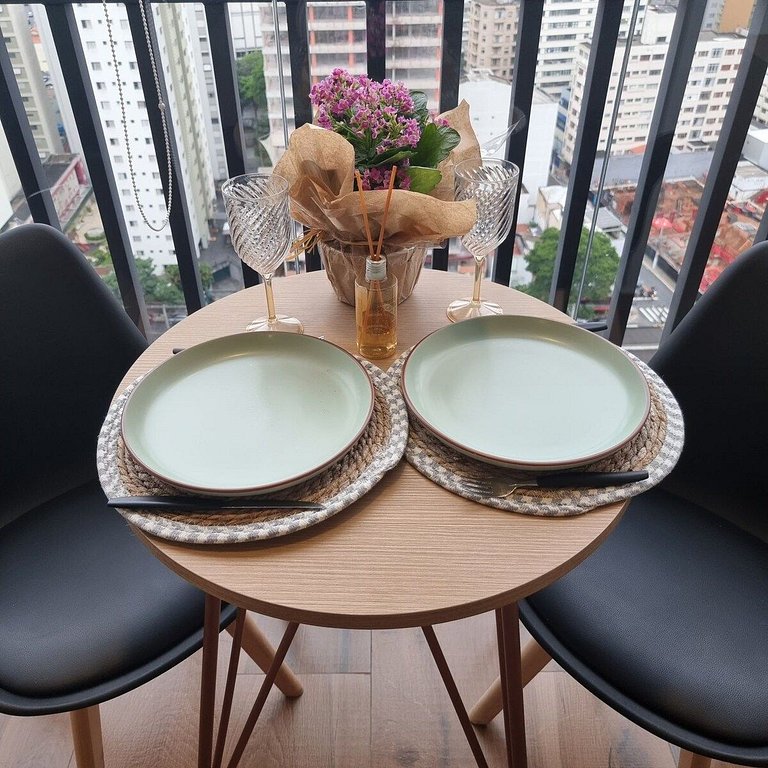 ¡Estudio planificado con vista increíble en el paraíso!