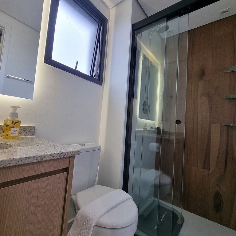 Studio Planejado com Vista Incrível no Paraiso!