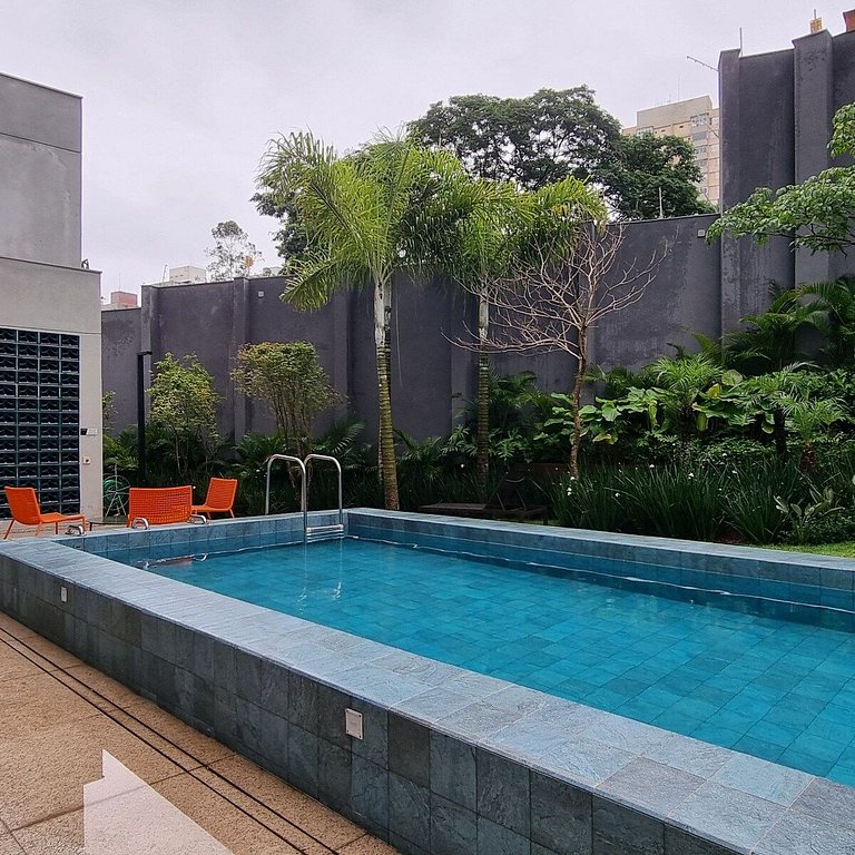 Studio Planejado com Vista Incrível no Paraiso!