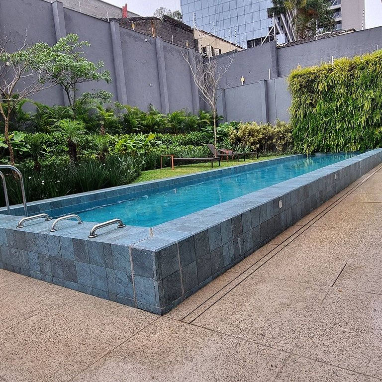 Studio Planejado com Vista Incrível no Paraiso!