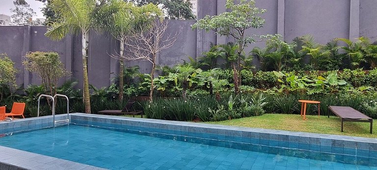 ¡Estudio planificado con vista increíble en el paraíso!