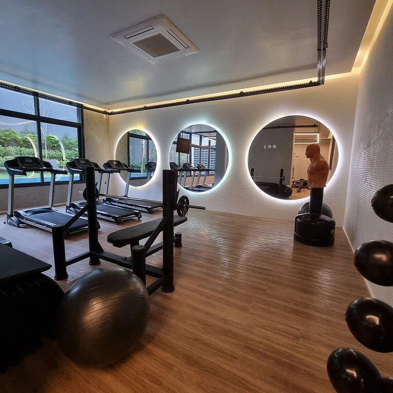 ¡Estudio planificado con vista increíble en el paraíso!