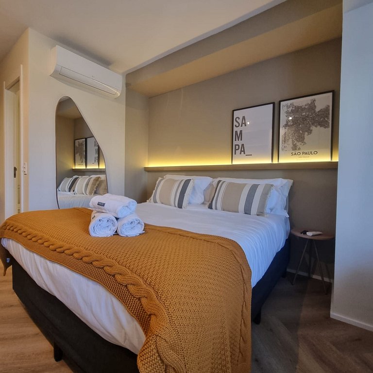 Estudio completo a 260m de Allianz Parque