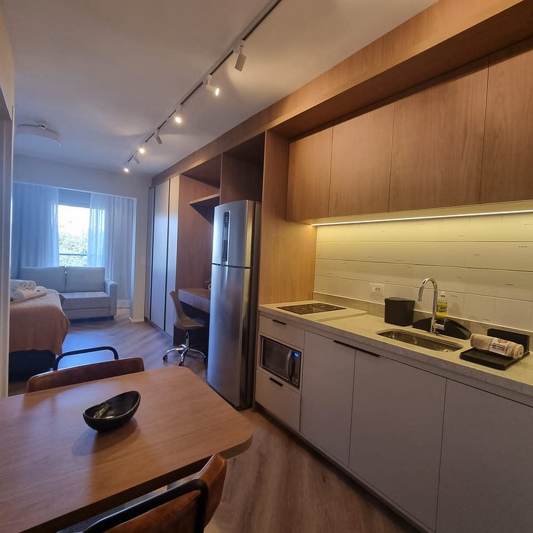 Estudio completo a 260m de Allianz Parque