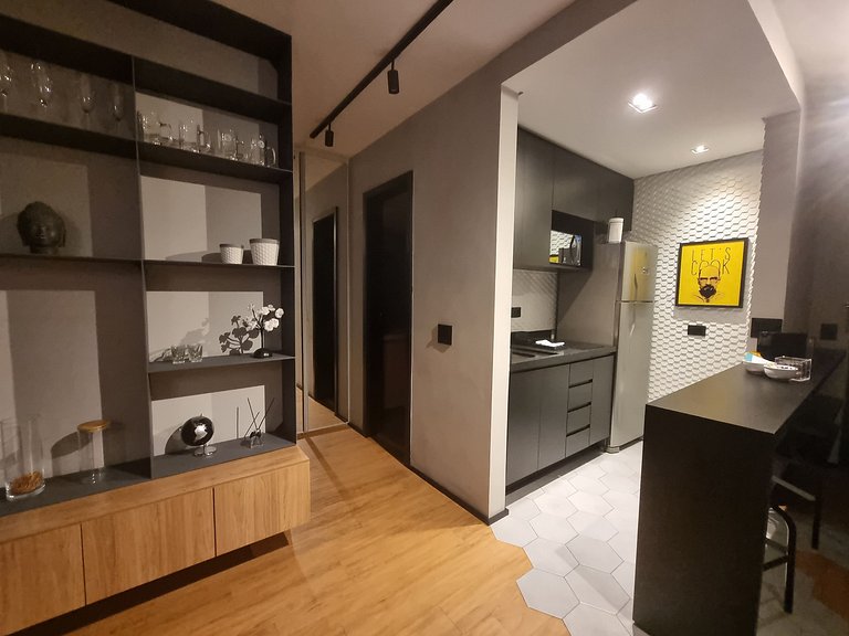 Apt Sofisticado e Moderno no Coração do Itaim Bibi