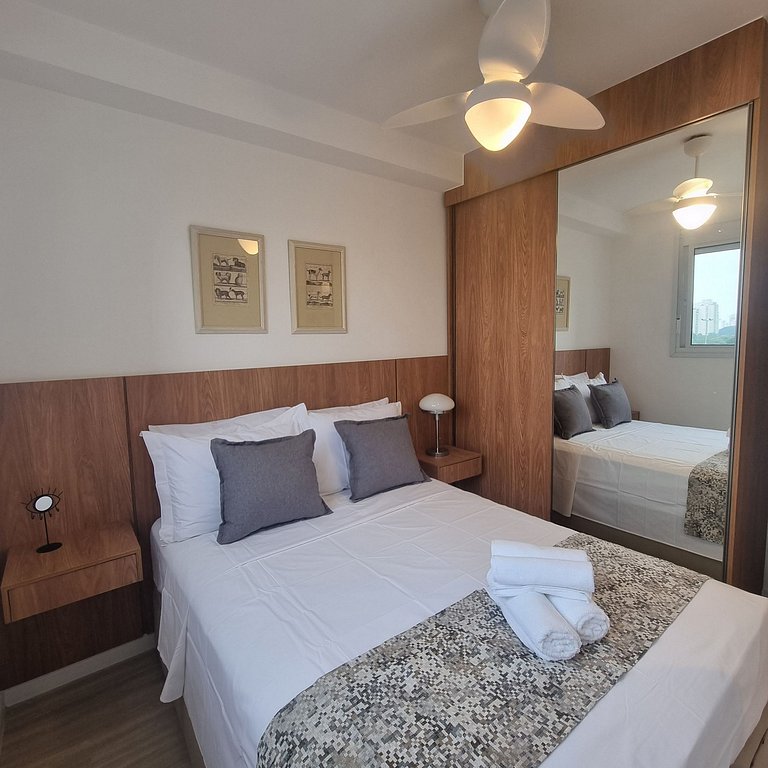 Mucho estilo en Moema junto al metro y mall