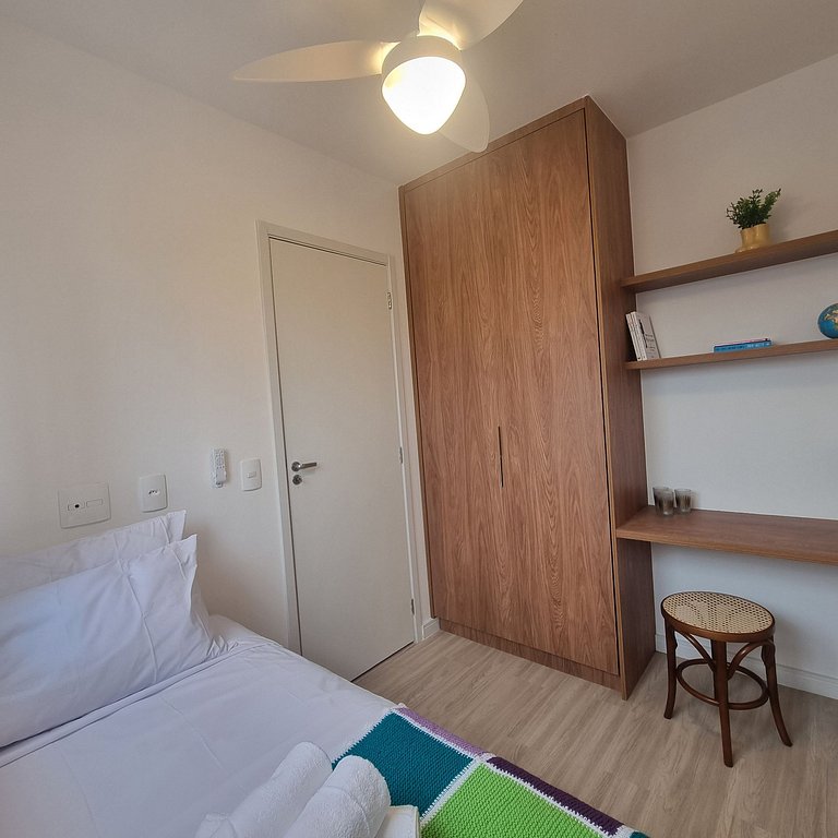 Mucho estilo en Moema junto al metro y mall