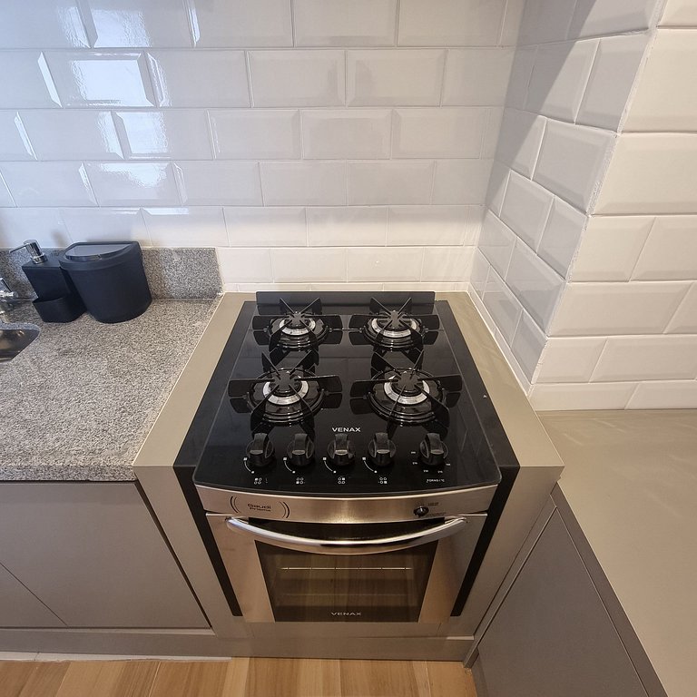 Mucho estilo en Moema junto al metro y mall