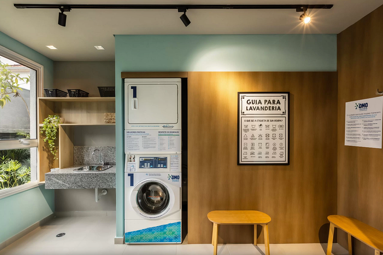 Mucho estilo en Moema junto al metro y mall