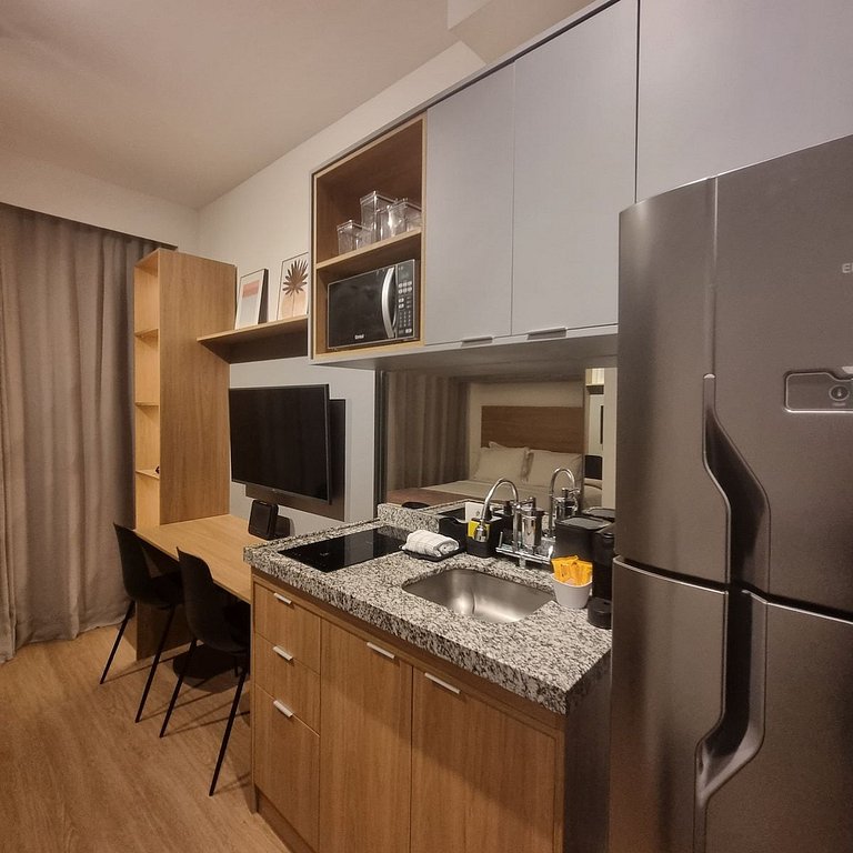 Studio Completo e Localização Top na Vila Mariana
